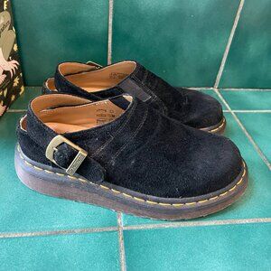 Dr. Martens Suede Slingback Mule